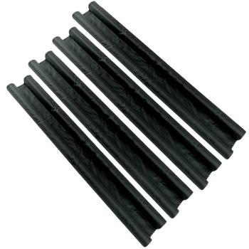 4er-Set Zugluftstopper für Türen - Doppeldichtung gegen Kälte & Energieverschwendung - 86x4 cm - senkt Heizkosten & isoliert Räume