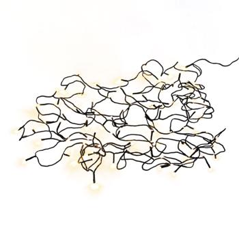 Preview: 2er-Set LED Lichterkette - warmweiss 100 LEDs, 8 Lichtmodi - 11,2m, IP44 Spritzwassergeschützt für Garten, Terrasse, Balkon & Weihnachtsdeko