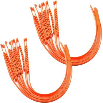 Antirutsch-Bänder für Autoreifen – 20-tlg Anfahrhilfe für sicheres Weiterkommen auf rutschigem Untergrund – Universell passend für PKW-Reifen, 900x20mm