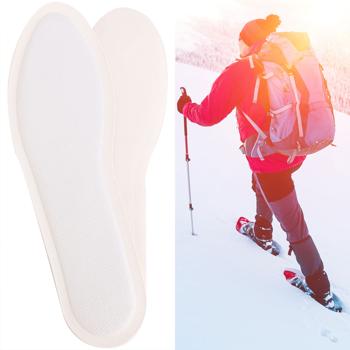 Wärme Einlegesohlen, Universalgrösse, 1 Paar - Fusswärmer Pads für Skifahren, Wandern, Alltag, Wärmeabgabe bis 10 Stunden, Sofort einsatzbereit