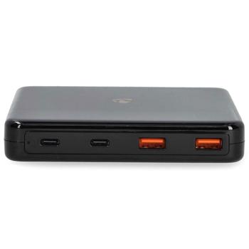 Preview: Multiport Tischladegerät, GaN-Technologie, 65 Watt, Ladestation mit USB-A & USB C, Netzteil komp. mit MacBook, iPhone, ipad, Laptop, Smartphone