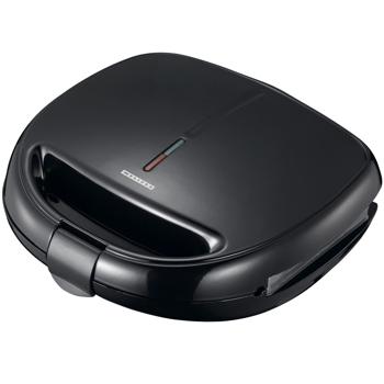 Preview: 3in1 Multifunktions-Grill - Sandwichmaker, Waffeleisen und Kontaktgrill, starke 850 W, schwarz, Antihaftbeschichtung