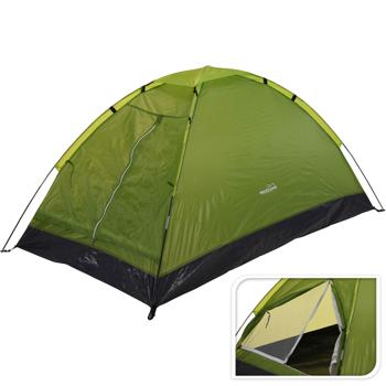 Preview: Ultraleichtes Kuppelzelt für 1-2 Personen, 1,2kg, schneller Aufbau – inkl. Heringen/Leinen, 220 x 120 x 100 cm, grün