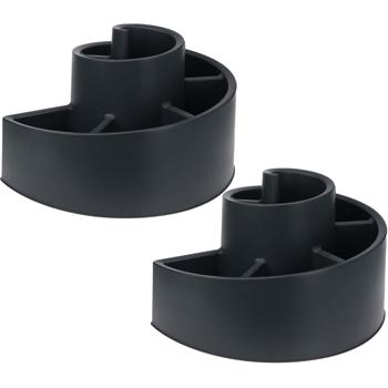 2er-Set Kräuterspirale Blumentopf, 54 x 45 x 34 cm, für Balkon, Terrasse & Fensterbank, vielseitig bepflanzbar, frische Kräuter auf kleinstem Raum