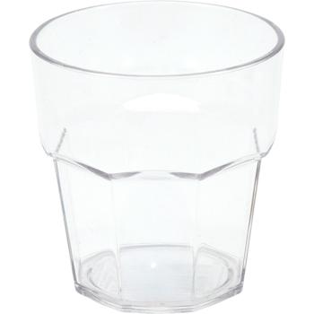 Bruchsicheres Trinkglas aus Kunststoff, 275 ml, Ideal für Gartenpartys, Camping & mehr, wiederverwendbar, leicht & spülmaschinenfest