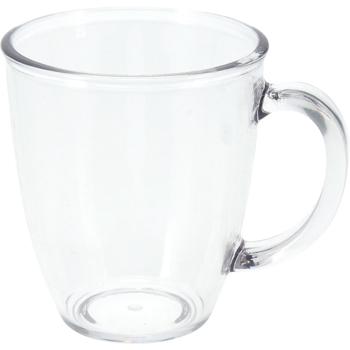 Bruchsichere Tasse aus Kunststoff, 380 ml, Ideal für Gartenpartys, Camping & mehr, Wiederverwendbar, leicht & spülmaschinenfest