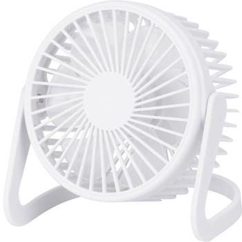 Mini USB Tischventilator, weiss: Kompakte Kühlung für Büro & Home-Office, leise, energiesparend & flexibel – Geniessen Sie Ihre persönliche Erfrischung
