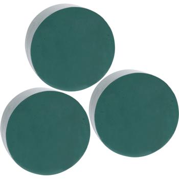 3er-Set Vielseitiger Blumensteckschaum, Ø 14 cm, für kreative Floristik & DIY-Projekte, einfach zu verarbeiten & zuschneidbar