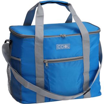 Kühltasche 20 Liter mit Schultergurt und Tragegriff (blau) - Ideal für Picknick, Arbeit & Ausflug - Hält Getränke & Essen zuverlässig kühl - Praktisch & leicht