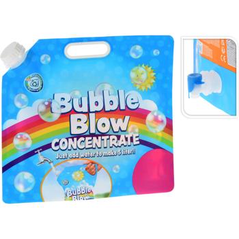 Preview: Riesiges 5 Liter Seifenblasenflüssigkeit Konzentrat: Für unendlichen Blassenspas, Hochwertig, ergiebig & sicher, zum Nachfüllen von Seifenblasenpistolen