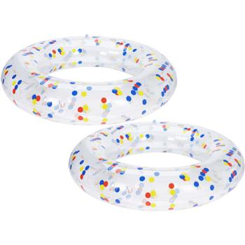 2er-Set Schwimmring Ø105 cm aus Polyvinyl – Perfekter Wasser-Spass für Pool & See – Stabil, langlebig & ideal zum Schwimmen lernen