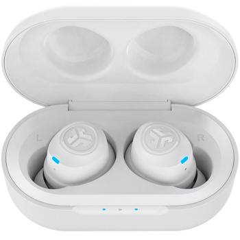 Preview: JBuds Air True Wireless-Earbuds mit Ladecase, weiss – Kristallklarer Klang, komfortabler Sitz & zuverlässige Verbindung