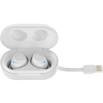 Preview: JBuds Air True Wireless-Earbuds mit Ladecase, weiss – Kristallklarer Klang, komfortabler Sitz & zuverlässige Verbindung