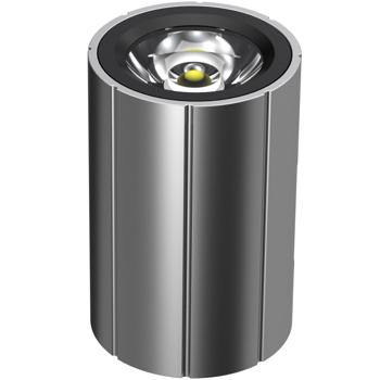 Preview: 2er-Set Kompakte Smartphone-Ansteck-Taschenlampe, Lightning, 280 lm: Helles LED-Natel-Licht für unterwegs, Outdoor, Notfälle & Alltag