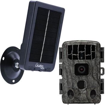 Preview: 4K-UHD-Wildkamera inkl. Solar Panel im Spar Pack, Nachtsicht, WLAN, PIR, IP65, 3000 mAh, Kein Aufladen mehr notwendig