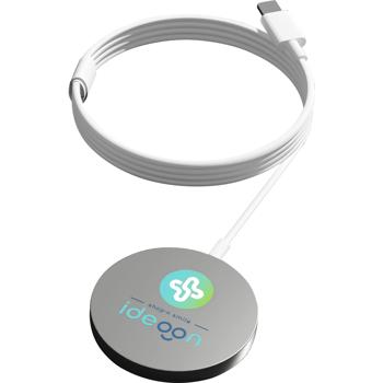 Kabellose Ladestation, Magsafe kompatibel, 15 W: Schnell & sicher laden, Qi Charger mit schlankem Design für iPhone & andere Smartphones