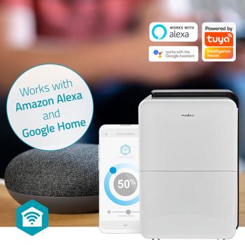 Preview: Multifunktionaler SmartLife 4in1 Luftentfeuchter, 30 l/Tag, App-Steuerung, beugt Schimmelbildung vor, stabiles Raumklima bis 50 qm