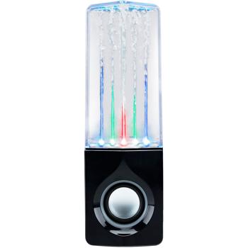 Preview: Bluetooth Lautsprecher mit Wasserfontänen und mehrfarbigem LED-Licht, Dancing Water Effekt, Musikbox mit Licht und Wasserspiel