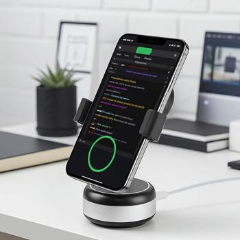 Preview: Ultra-Starker Magnetischer Smartphone-Halter mit elektrischem Vakuum-Saugnapf - Super Halt – Sicherer & mobiler Smartphone-Halter für Auto, Küche & Schreibtisch