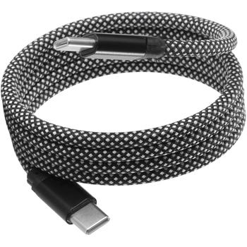 Preview: Hochwertiges USB-C Ladekabel 100W, 1m: Magnetische Aufrollfunktion, schnell & knotenfrei – zuverlässig für Samsung, Xiaomi, iPad, iPhone, Notebooks