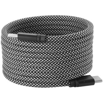 Preview: Innovatives USB-C Ladekabel 100W, 2m: Magnetische Aufrollfunktion, schnell & knotenfrei – zuverlässig für Samsung, Xiaomi, iPad, iPhone, Notebooks uvm.