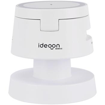 Preview: Multifunktionale drahtlose & komfortable Ladestation mit Nachtlicht (15W) USB-C - weiss - für Smartphones, Watches, Pods & mehr - Komfort + Ordnung