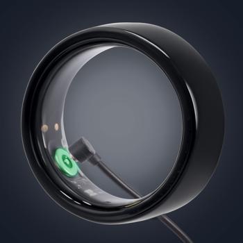 Preview: Smart Ring, schwarz, Keramik, inkl. Ladebox, Grösse 60: Dein Fitness & Schlaf Tracker – Elegant und ein smarter Begleiter für ein aktives Leben