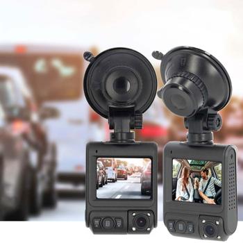 Hochauflösende Ultra HD 4K Dashcam mit 140 Grad Weitwinkelobjektiv, GPS-Tracking und Parküberwachung, USB-C Anschluss und Foto/Video Funktion