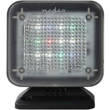 Preview: 2er-Set TV-Simulator Einbrecher-Abschreckung, Timer, 12 LEDs - Realistische TV-Simulation, sicherer Schutz, automatische Abschreckung