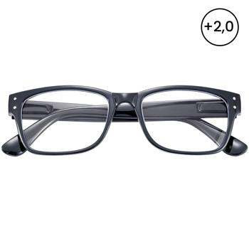 Preview: Bildschirm-Brille Blaulichtfilter +2,0 Dioptrien: Augenschutz für PC, Handy & Gaming, für entspanntes digitales Leben!