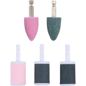 Preview: Elektrische Nagelfeile für Maniküre und Pediküre, inkl. 5 verschiedene Aufsätze zur professionellen Nagelpflege für Hände und Füsse