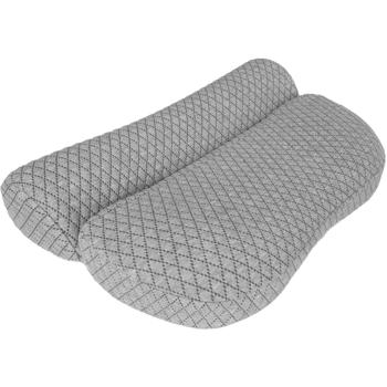 Nackenstütz-Kissen aus Memory-Schaum, mit abnehmbarem Bezug, OEKO-TEX Standard 100, für Allergiker geeignet, Atmungsaktiv