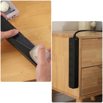 Preview: 2er-Set Doppelseitiges Nano-Klebeband Transparent (5m x 10mm): Starke 110g/cm² Haltekraft, Wiederverwendbar, spurlos ablösbar