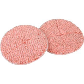 Preview: 4er-Set Wischpads: Ersatz-Pads für Akku-Poliermaschine CH9996 - Für streifenfreie Ergebnisse, hochwertig für Parkett, Fliesen, Laminat