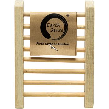 Preview: 3er-Set Bambus-Seifenschale - Handgefertigt - Quer-Streben - Hygienisch - Für Seifen & Shampoos - Braun - 35g - Gesund & Natur - Nachhaltig