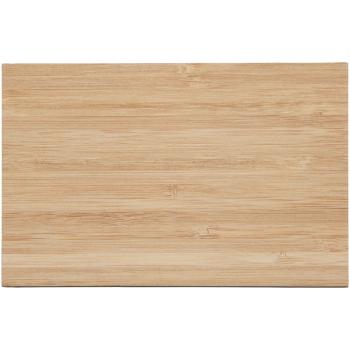 Preview: Grusskarte aus Bambus - Mein Held Schriftzug gelasert - Handgemacht, 9x14x0.3cm - Edle Optik, liniert, mit Bambusschicht & Maserung