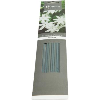 Preview: Räucherstäbchen 20 Stück Jasmin Aroma - Wohltuender Duft für positive Energie & Entspannung - 25,5 cm lang - Ideal als Geschenk