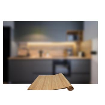 Preview: Bodenmatte aus Bambus, natur, 50 x 80 cm