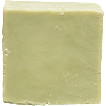 Preview: Bio Olivenöl Lorbeeröl Seife Naturgrün - Luxuriöse Hautpflege & tägliche Duschroutine - Handgefertigte Travertin Seifenablage Beige 10x10cm