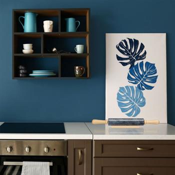 Preview: Nudelholz aus Buchenholz und Marmor - Teigroller für Plätzchen Kuchen Pizzateig - Ergonomische Griffe - Dekoratives Wallholz 48cm - Unikat