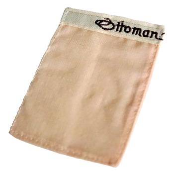 Seiden Peelinghandschuh - Sanftes Gesichtspeeling & Körperpeeling - 100% Kokonseide ohne Schadstoffe - Fördert Durchblutung & Hautregeneration - 11x8cm