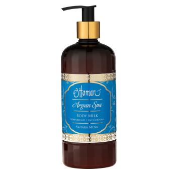 Bodylotion Arganöl - Pflegende Körpermilch für seidig-weiches Hautgefühl & Feuchtigkeit - 400ml Spender - Anti-Aging Antioxidantien - Für jeden Hauttyp
