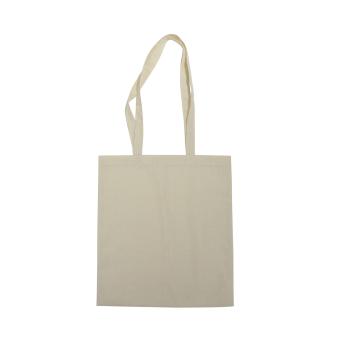 Baumwolltasche unbedruckt - umweltfreundliche Alternative zu Plastiktüten - 36x40cm - faltbar, wiederverwendbar - ideal zum Einkaufen, Bedrucken