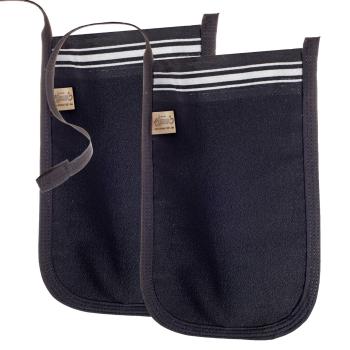 2er-Set Hamam Peelinghandschuh Deluxe - Sanftes Körperpeeling für Gesicht & Körper - Hochwertige Materialien, schadstofffrei, Anti-Cellulite
