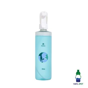 Preview: Klaeny Sprühflasche Glasreiniger - 100% recycelter Kunststoff - Wiederverwendbar, ergonomisch & umweltfreundlich - Reduziert Plastikmüll 500ml