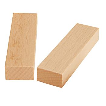 Preview: Holz Stapelspiel Wackelturm - Geschicklichkeitsspiel 54-teilig für Familie & Kinder ab 5 Jahren - Fördert Motorik & Konzentration - 10,2x10,2x32,2 cm