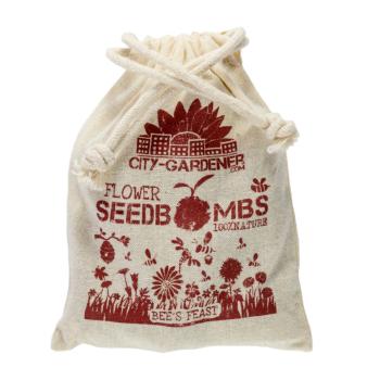 Preview: Samenbomben Bienenschmaus 8er-Set - Wildblumen Saatbomben für bienenfreundlichen Garten & Balkon - 38 Saatgutarten, 100% Naturmaterialien, handgemacht
