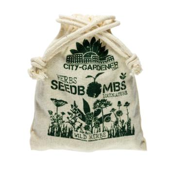 Preview: Samenbomben Wildkräuter 8er-Set, Saatbomben mit 6 verschiedenen Kräutersorten