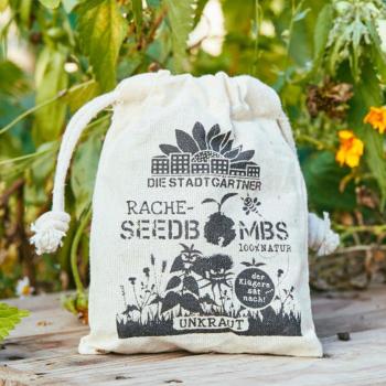 Preview: Samenbomben Unkraut 8er-Set - 19 Sorten für Rache & Garten - Handgefertigt, 100% Naturmaterialien, bis 2 Jahre haltbar