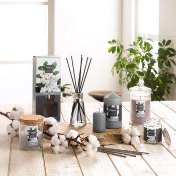 Preview: Räucherstäbchen 20er-Set Baumwollblüte - Raumduft für Zuhause & entspannende Atmosphäre - 25,5cm Länge - Kompatibel mit allen Haltern - Geschenkidee